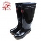 双星9923高筒牛筋底男士工矿雨鞋雨靴 黑色建筑工地**鞋