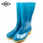 际华3517女款中筒工矿雨鞋牛筋底水鞋 工地工作雨靴**