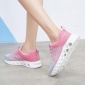 **飞织跑步鞋气垫女鞋秋季新款网面休闲鞋透气轻便软底运动鞋厂